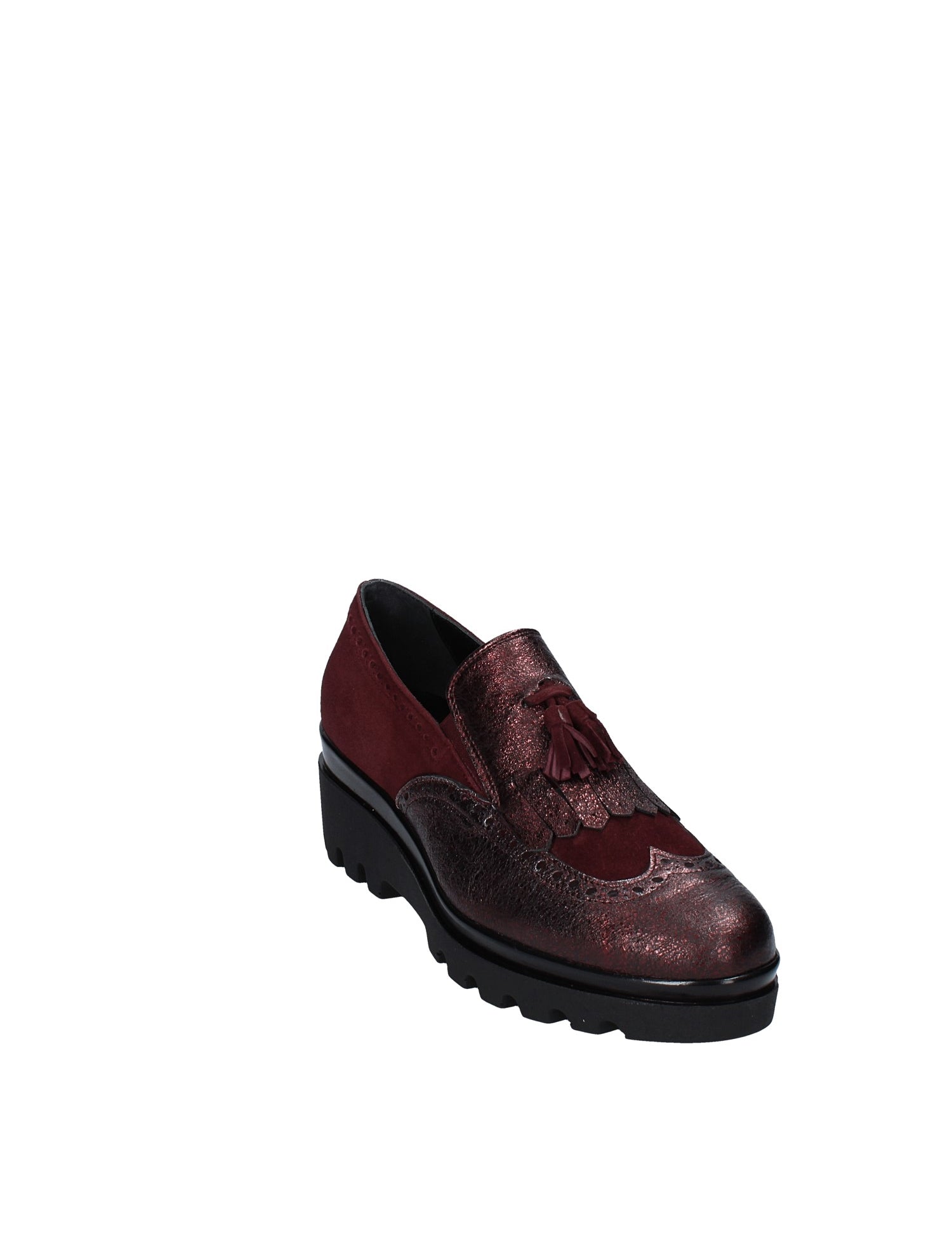 Mocassini Bordeaux Camoscio Grace Shoes