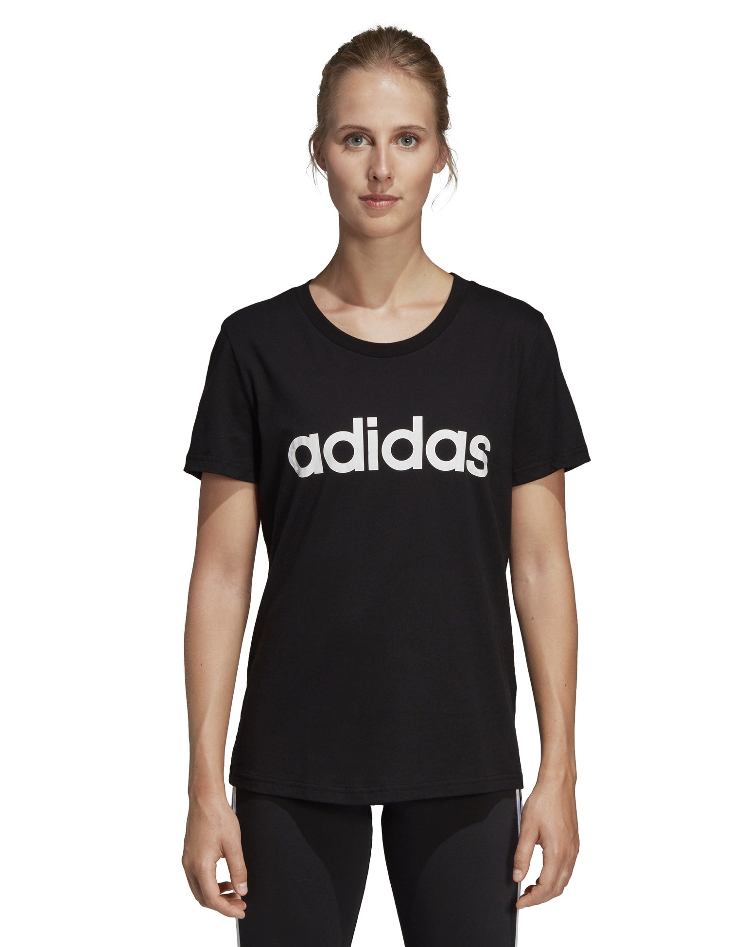 T-shirt Nero Adidas Performance