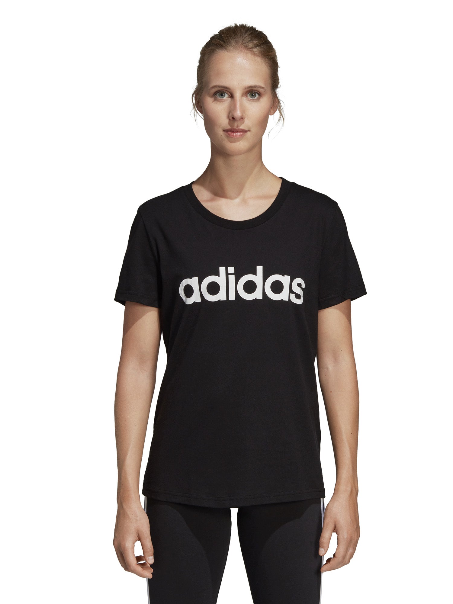 T-shirt Nero Adidas Performance