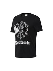 T-shirt Nero Reebok