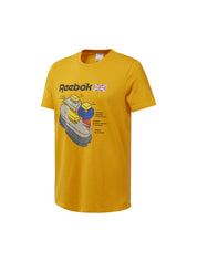 T-shirt Giallo Reebok