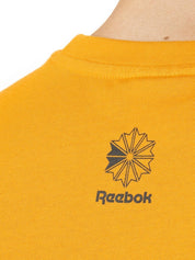 T-shirt Giallo Reebok