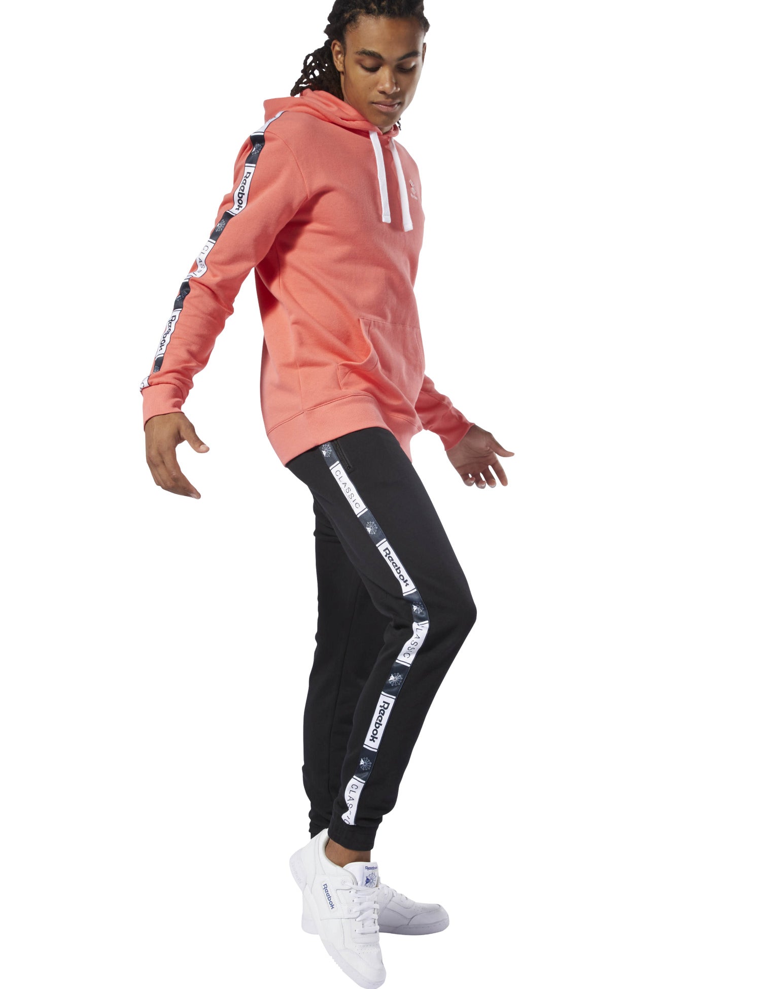 Pantaloni sportivi Nero Reebok