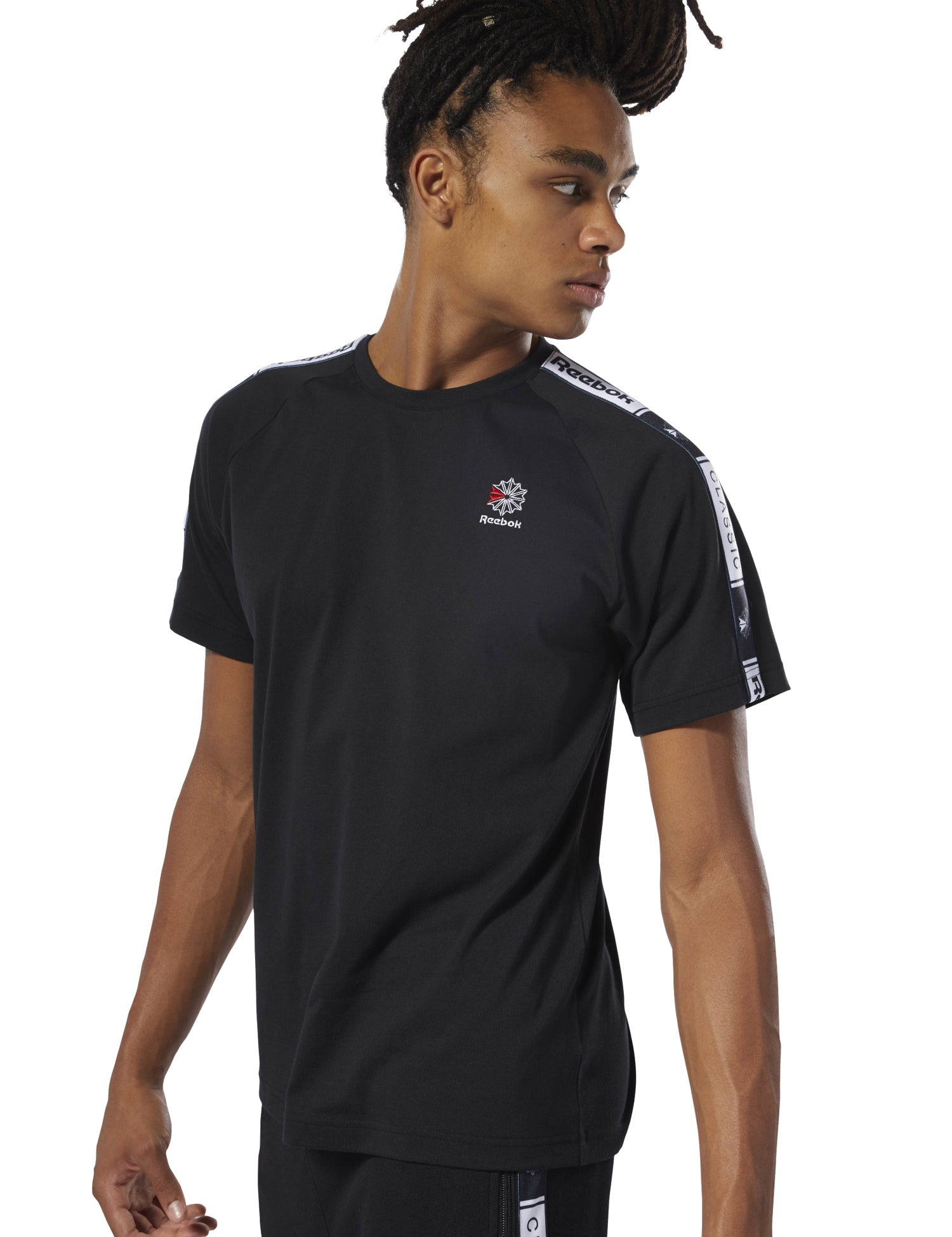 T-shirt Nero Reebok