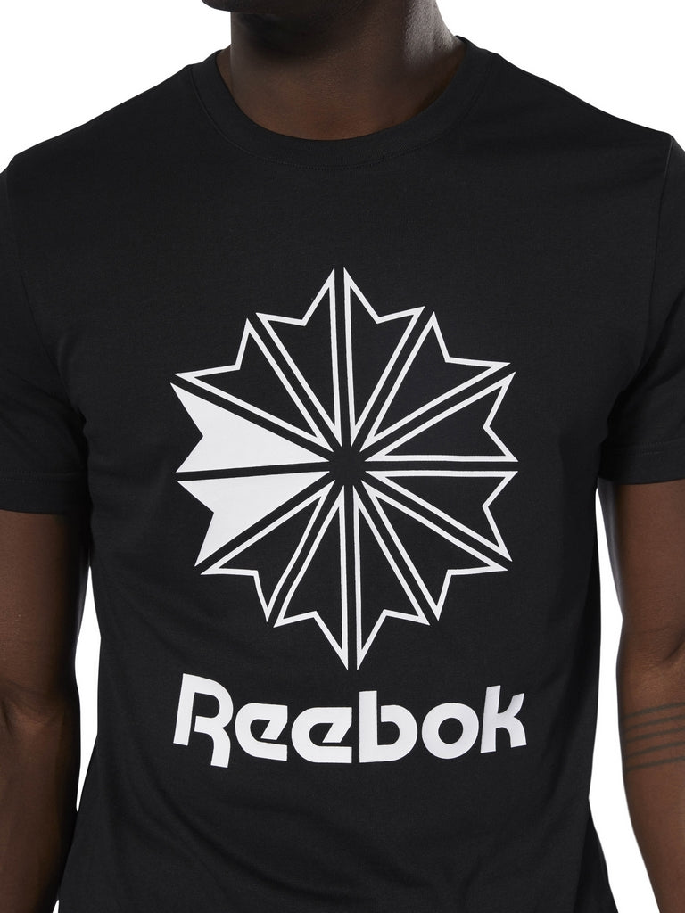 T-shirt Nero Reebok