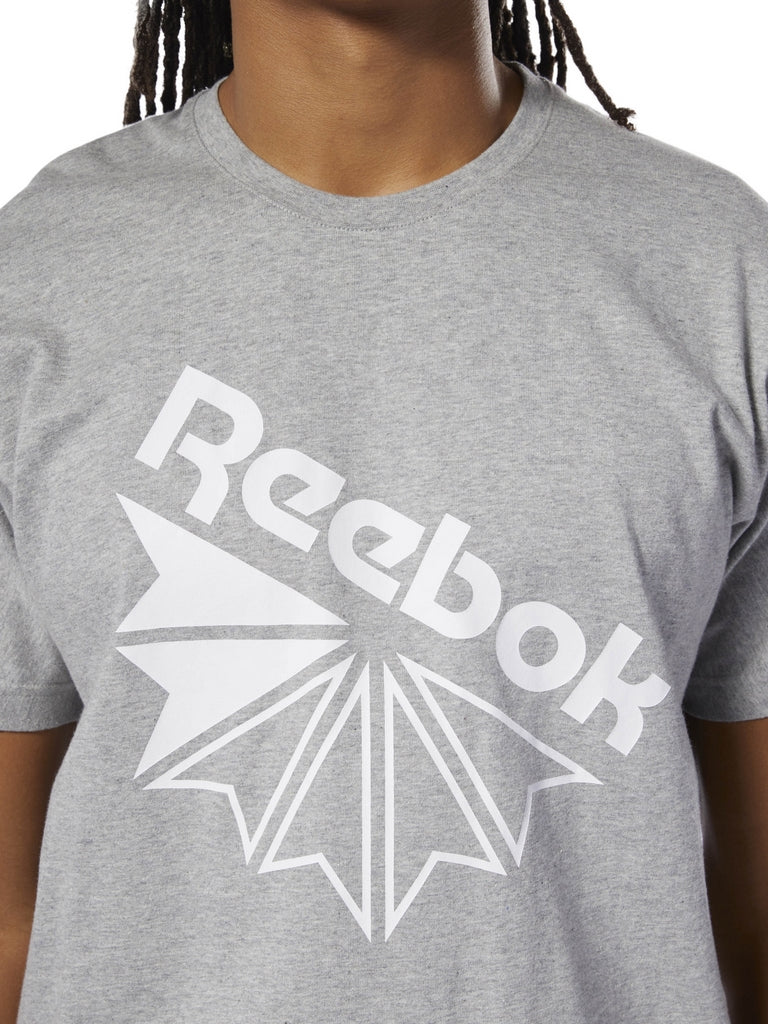 T-shirt Grigio Reebok