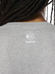 T-shirt Grigio Reebok