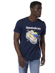 T-shirt Blu Reebok