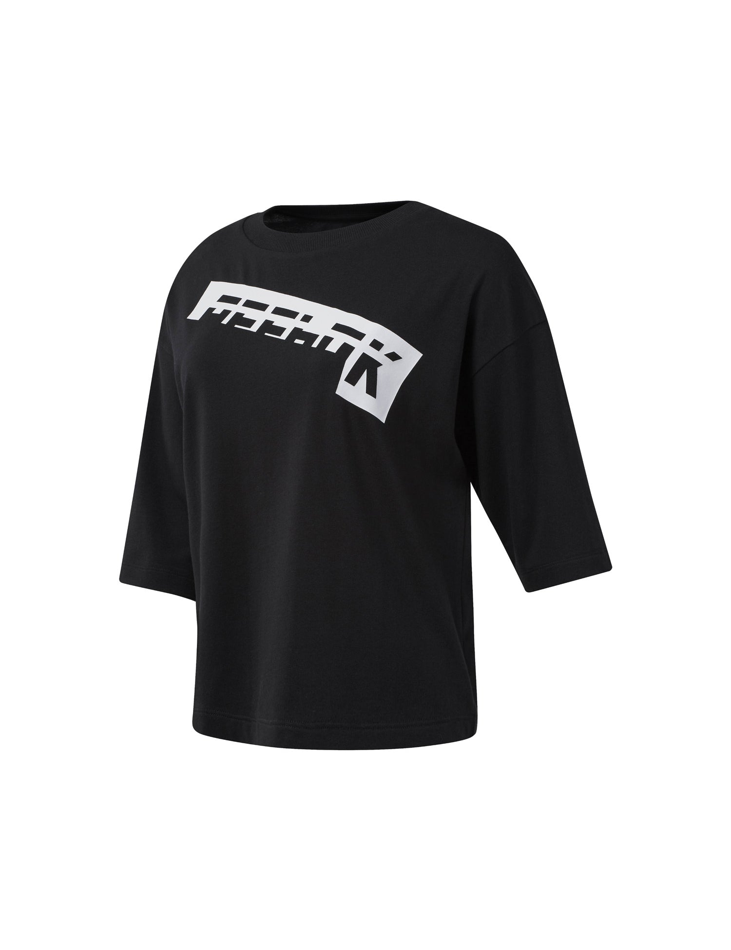 T-shirt Nero Reebok