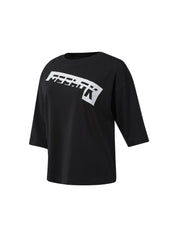 T-shirt Nero Reebok