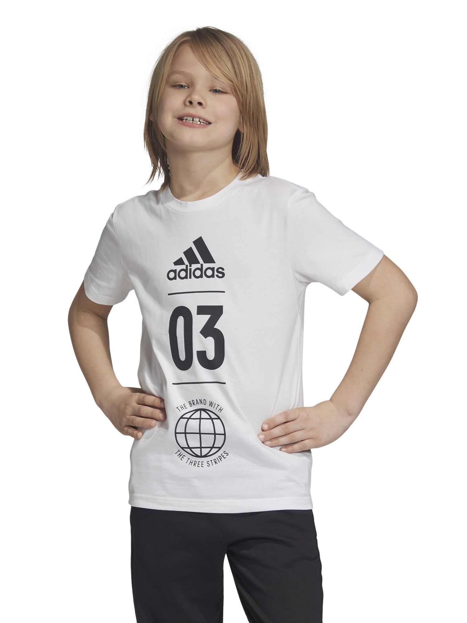 T-shirt Bianco Adidas Performance