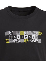 T-shirt Nero Adidas Performance