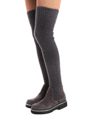 Stivali Grigio Studio Italia