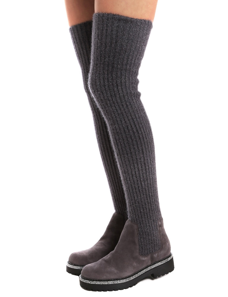 Stivali Grigio Studio Italia