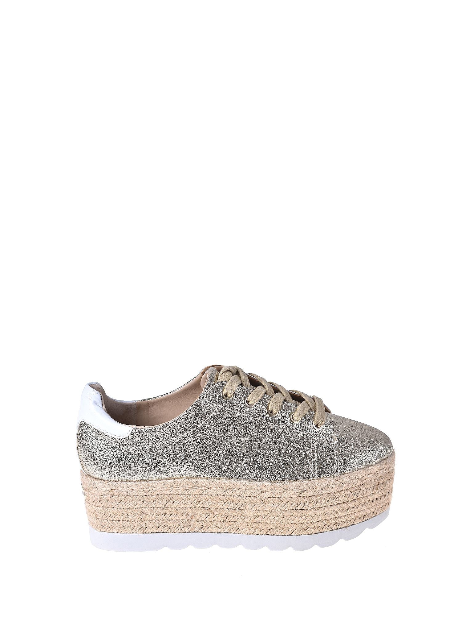 Sandali zeppa Platino Guess