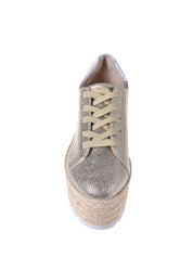 Sandali zeppa Platino Guess