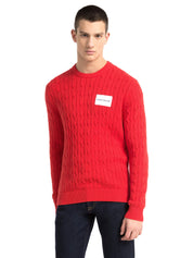 Maglioni Rosso Calvin Klein