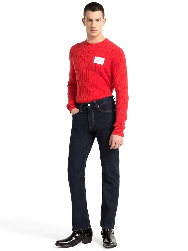 Maglioni Rosso Calvin Klein