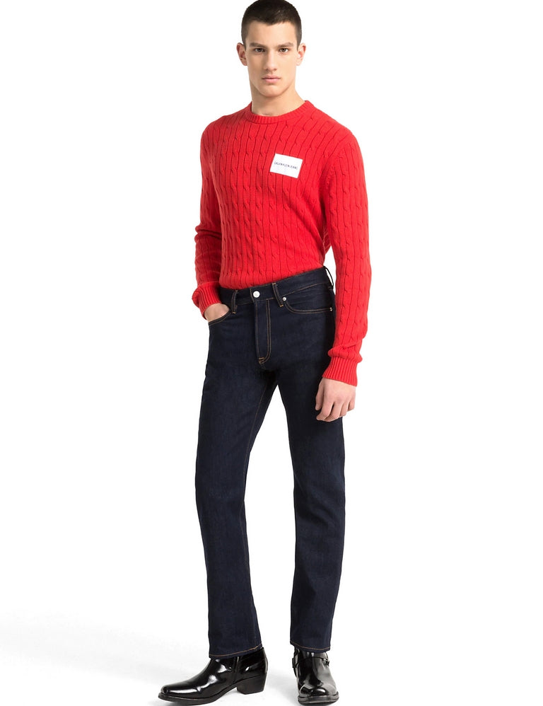 Maglioni Rosso Calvin Klein