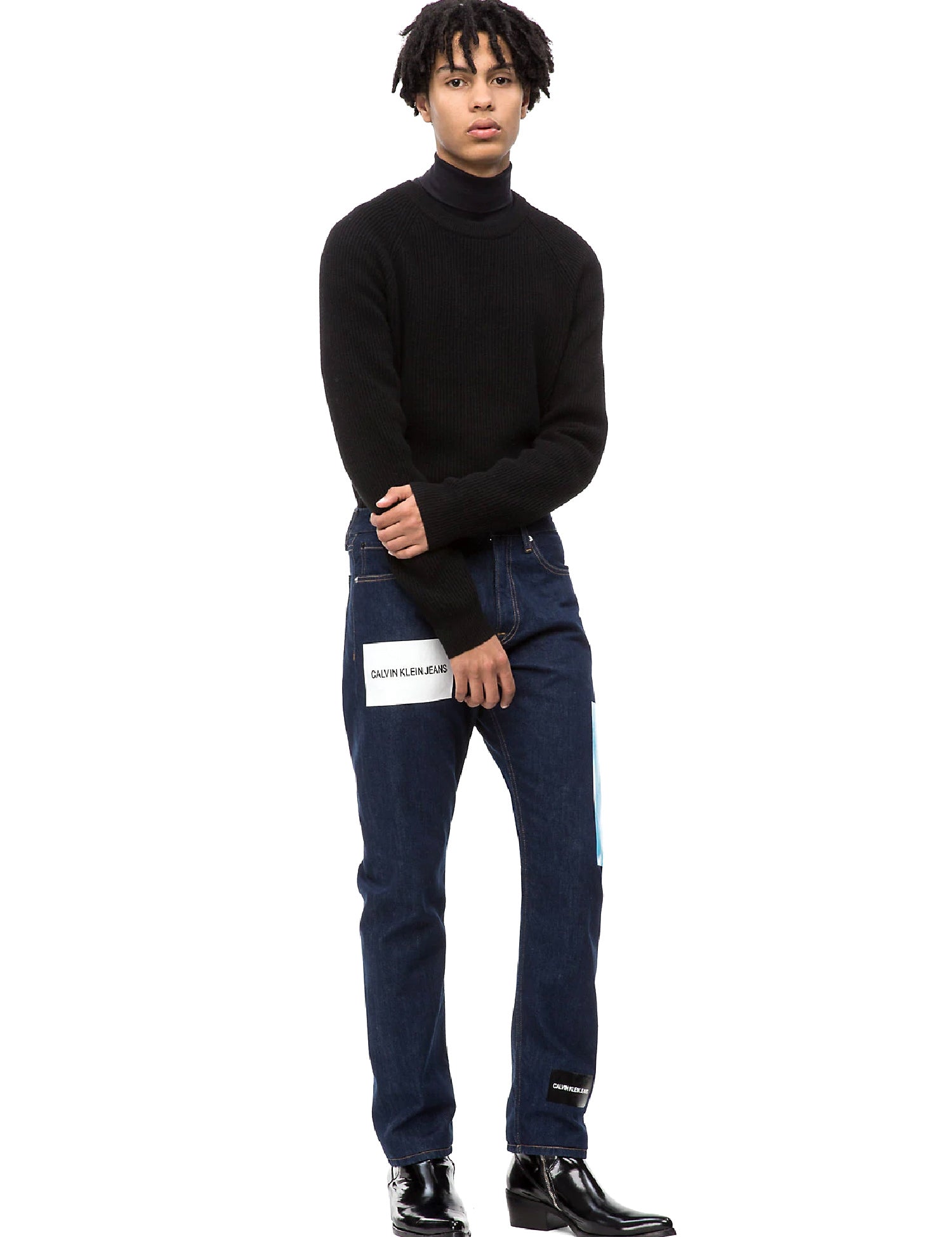 Maglioncini Nero Calvin Klein