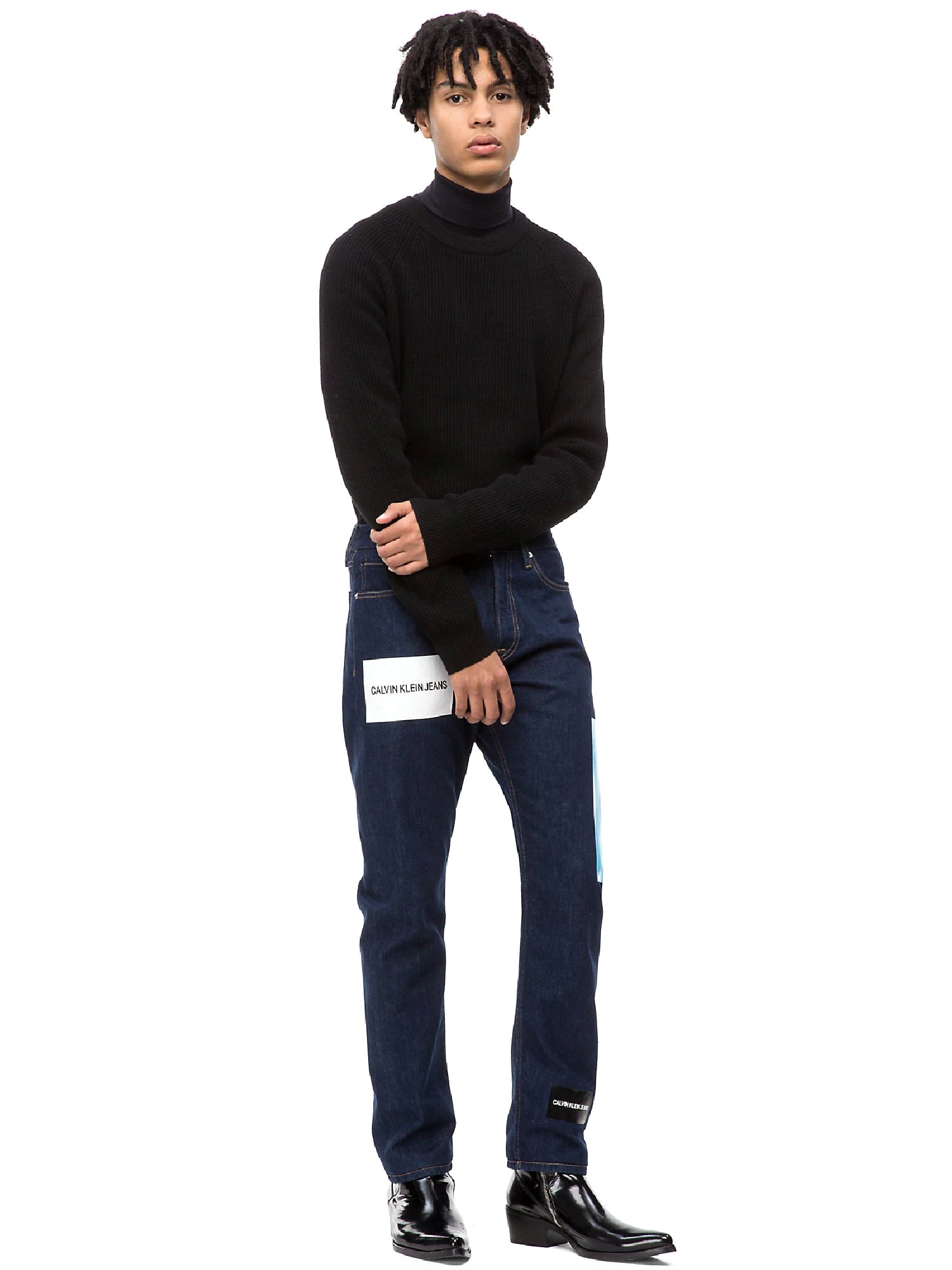 Maglioncini Nero Calvin Klein