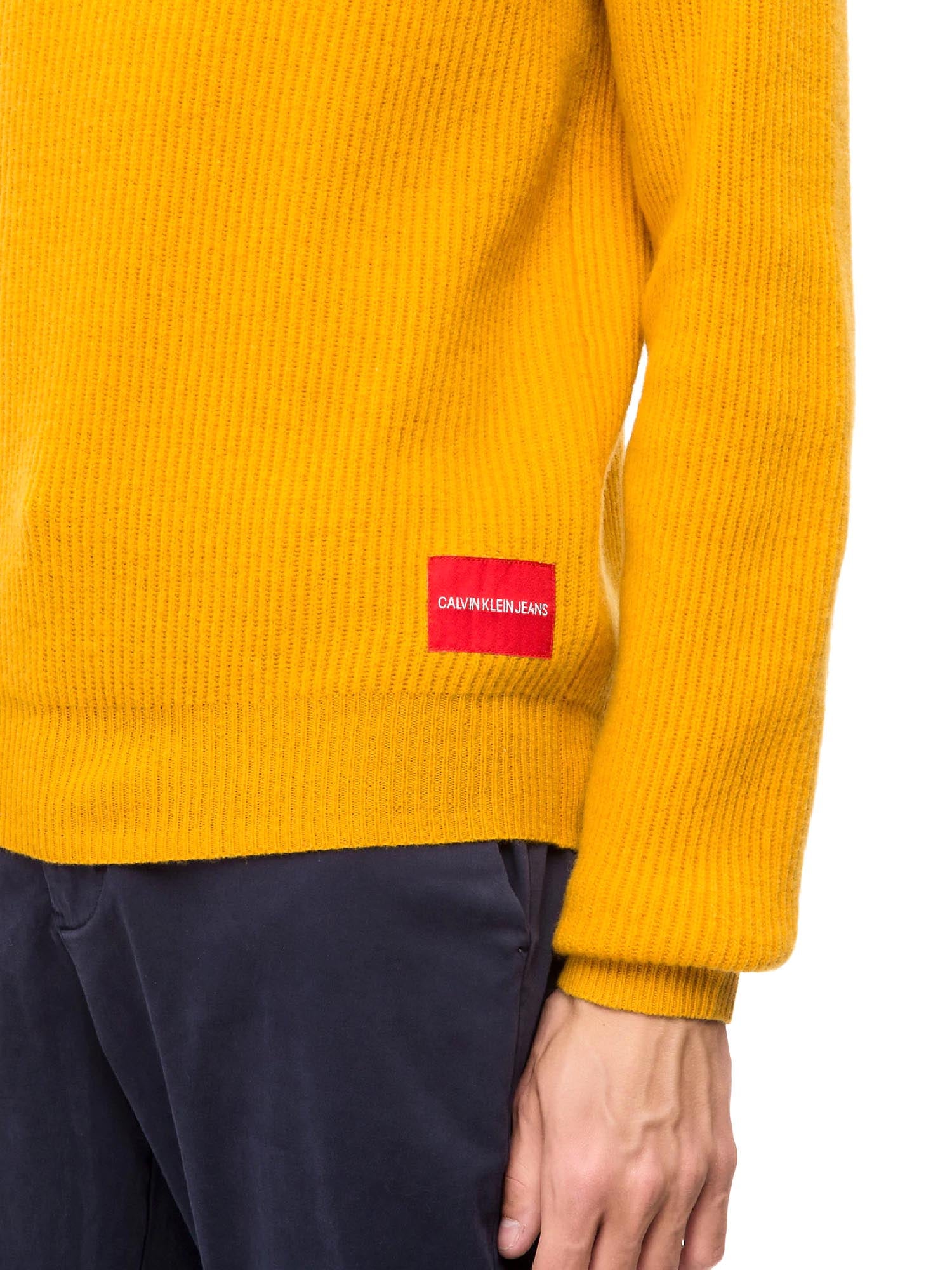 Maglioncini Giallo Calvin Klein