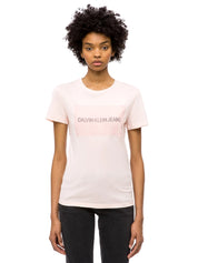 T-shirt Rosa Calvin Klein