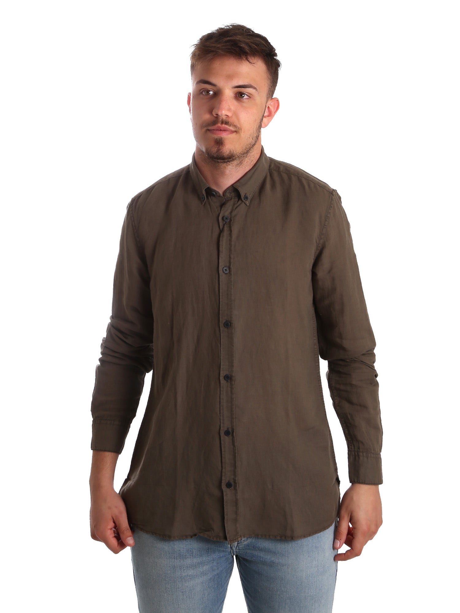 Camicie Marrone Antony Morato