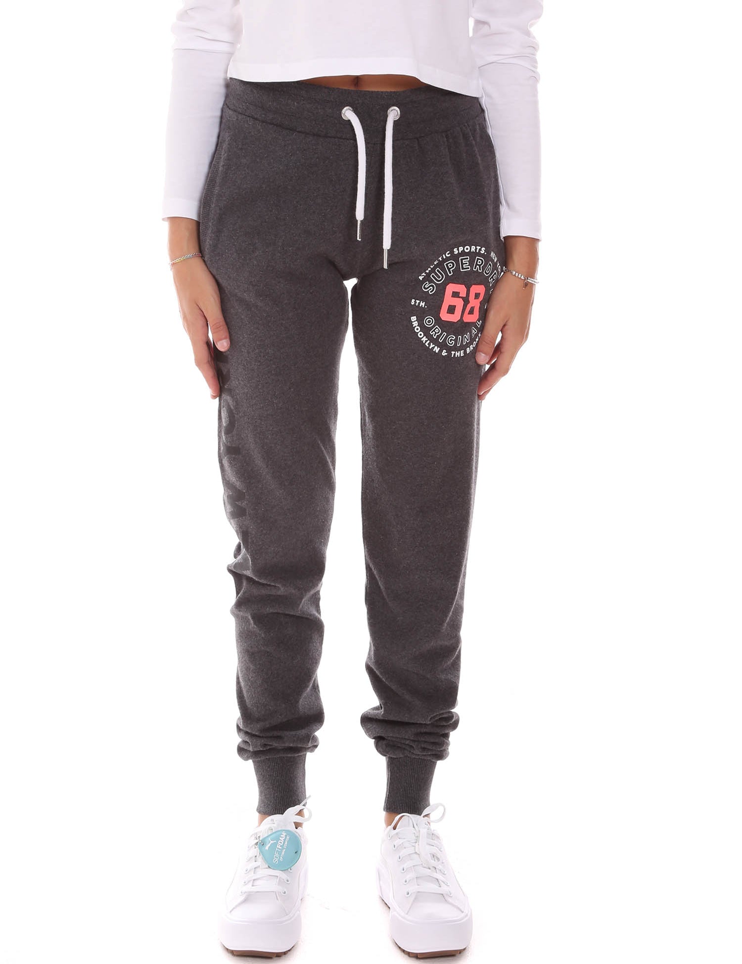 Pantaloni sportivi Grigio Superdry