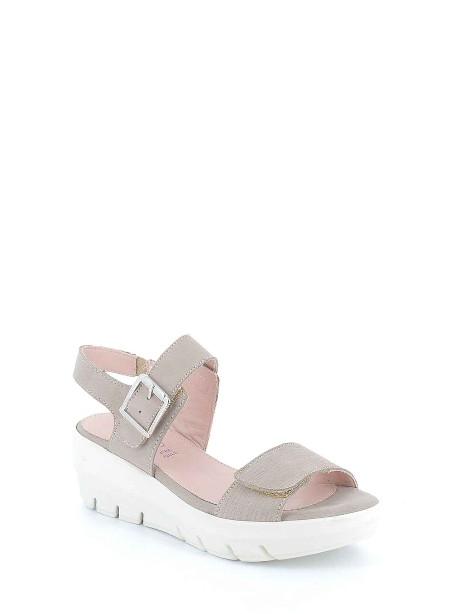 Sandali zeppa Beige Grunland