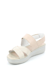 Sandali zeppa Rosa Grunland