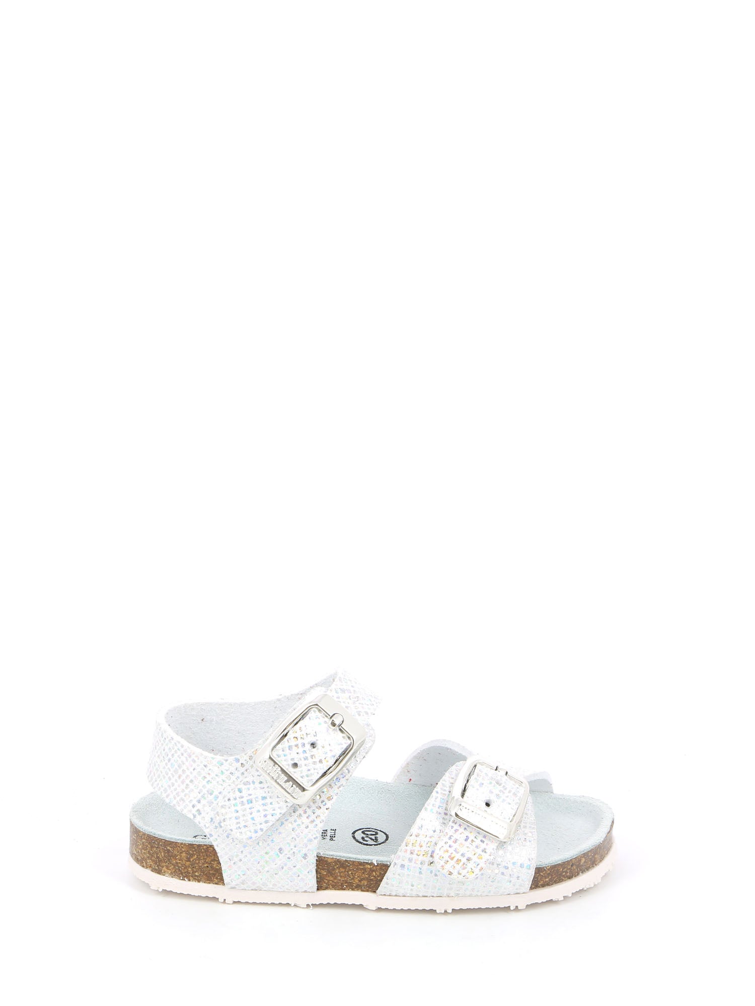 Sandali Argentato Grunland Junior