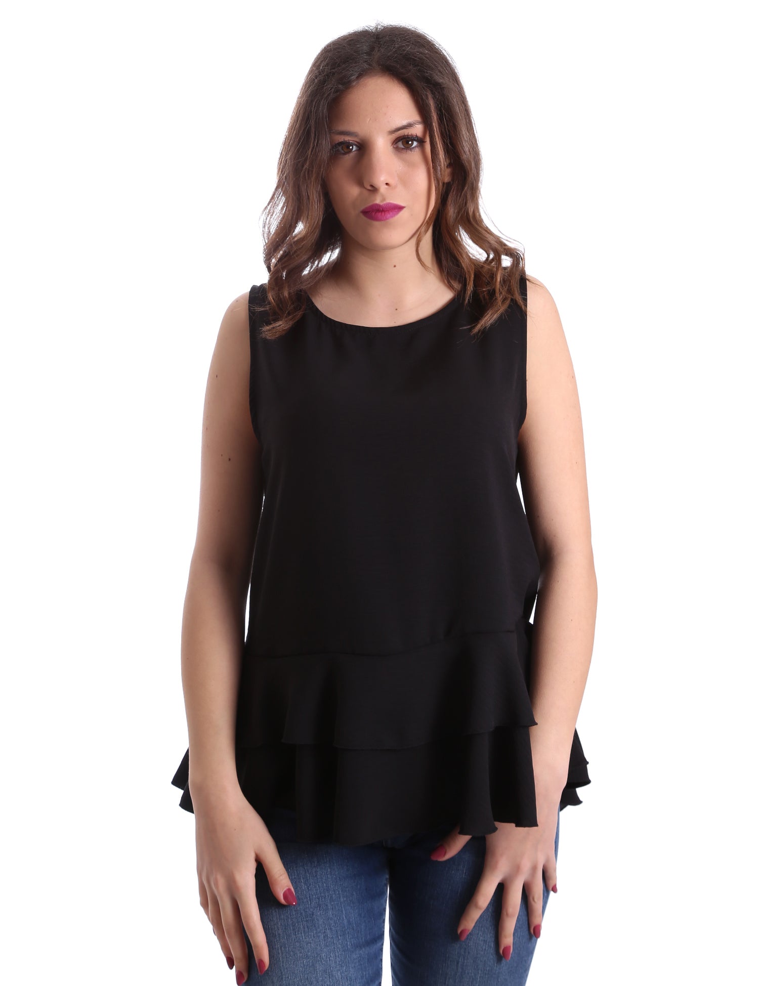 Top e canotte Nero Gaudi