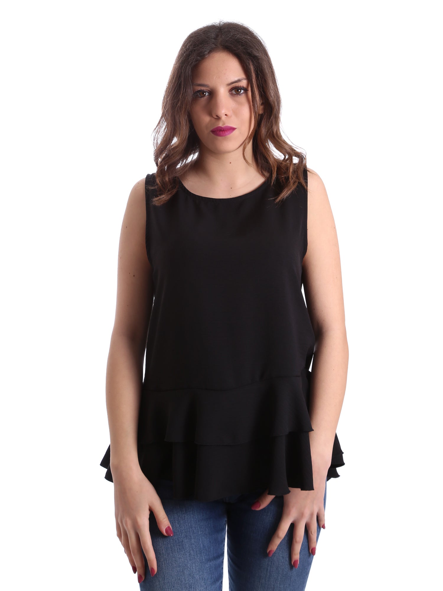 Top e canotte Nero Gaudi