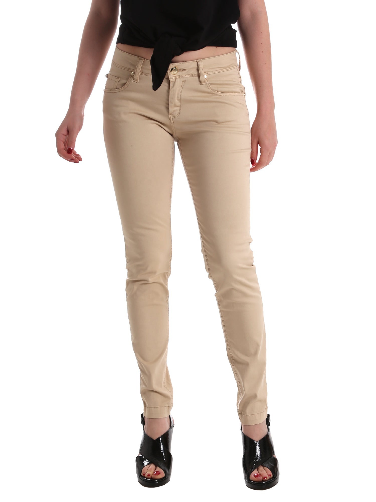 Pantaloni Beige Gaudi Jeans