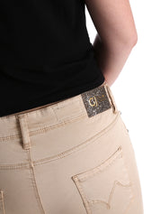 Pantaloni Beige Gaudi Jeans