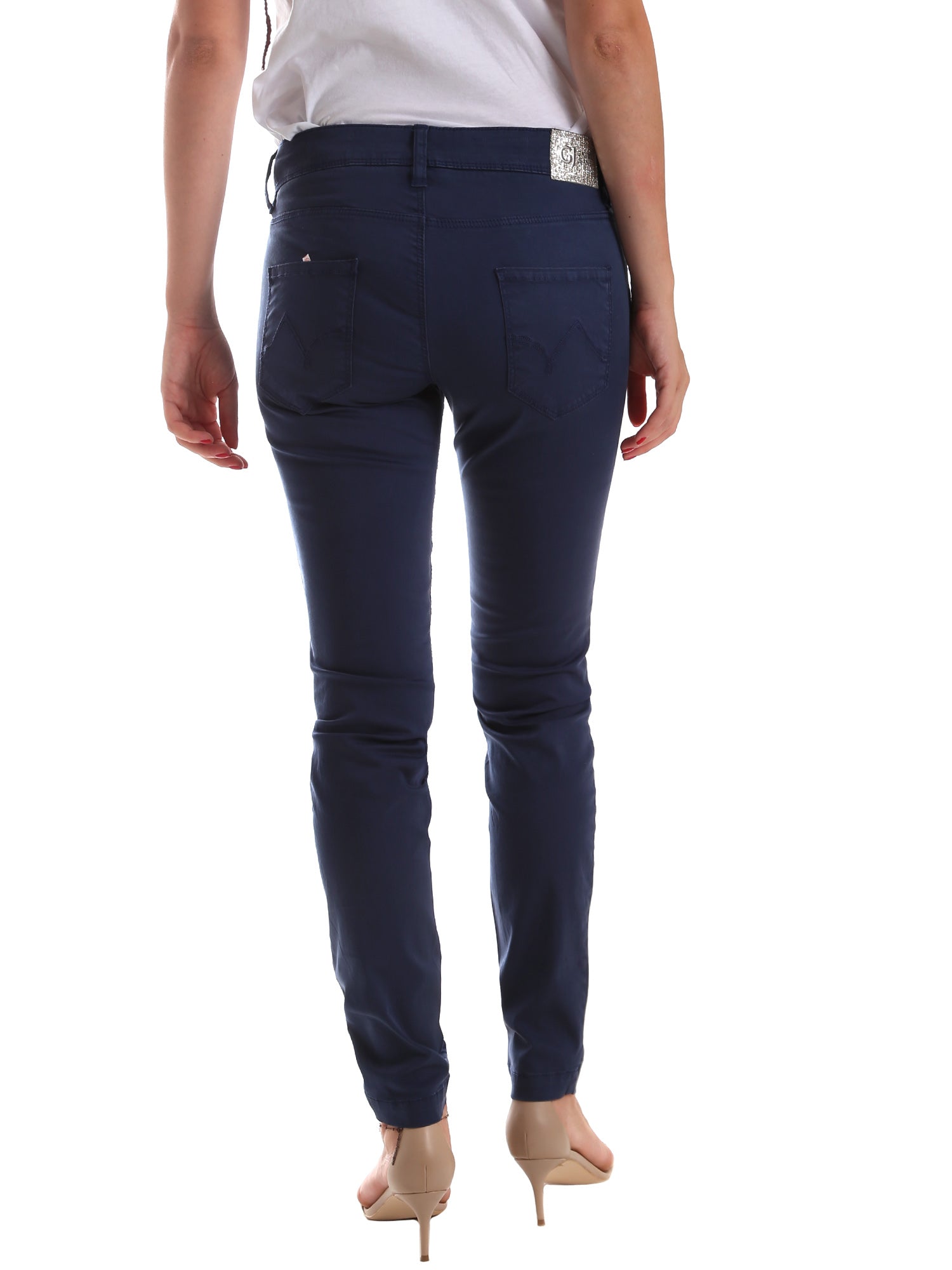 Pantaloni Blu Gaudi Jeans