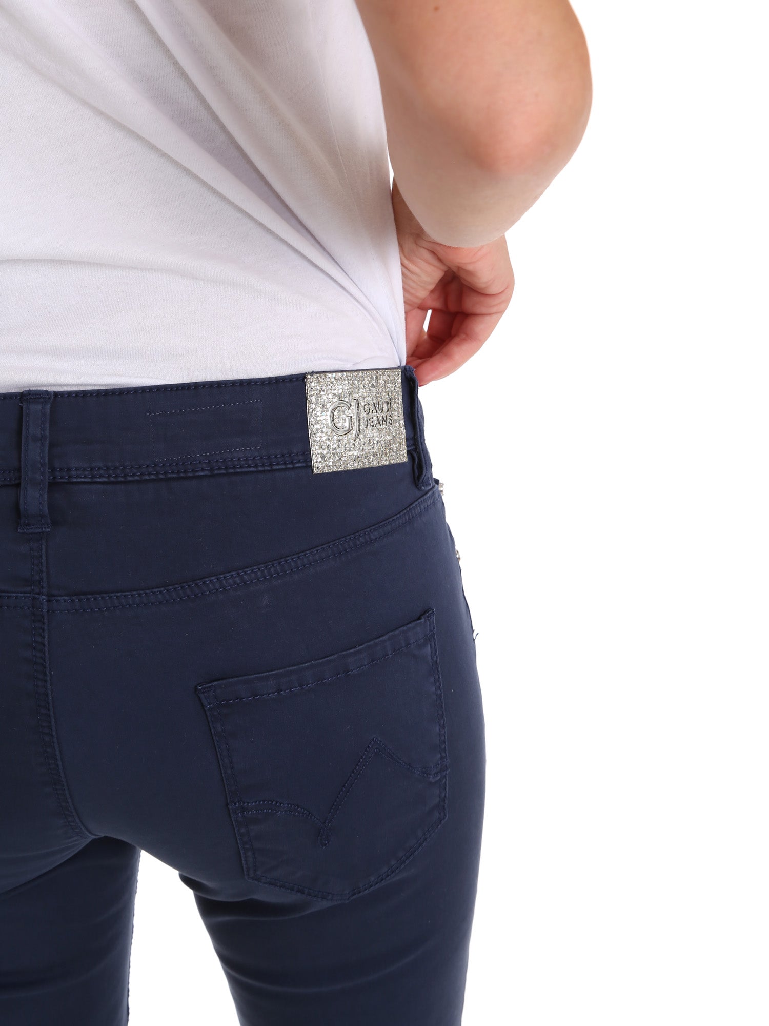 Pantaloni Blu Gaudi Jeans