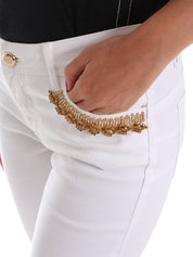 Pantaloni Bianco Gaudi Jeans