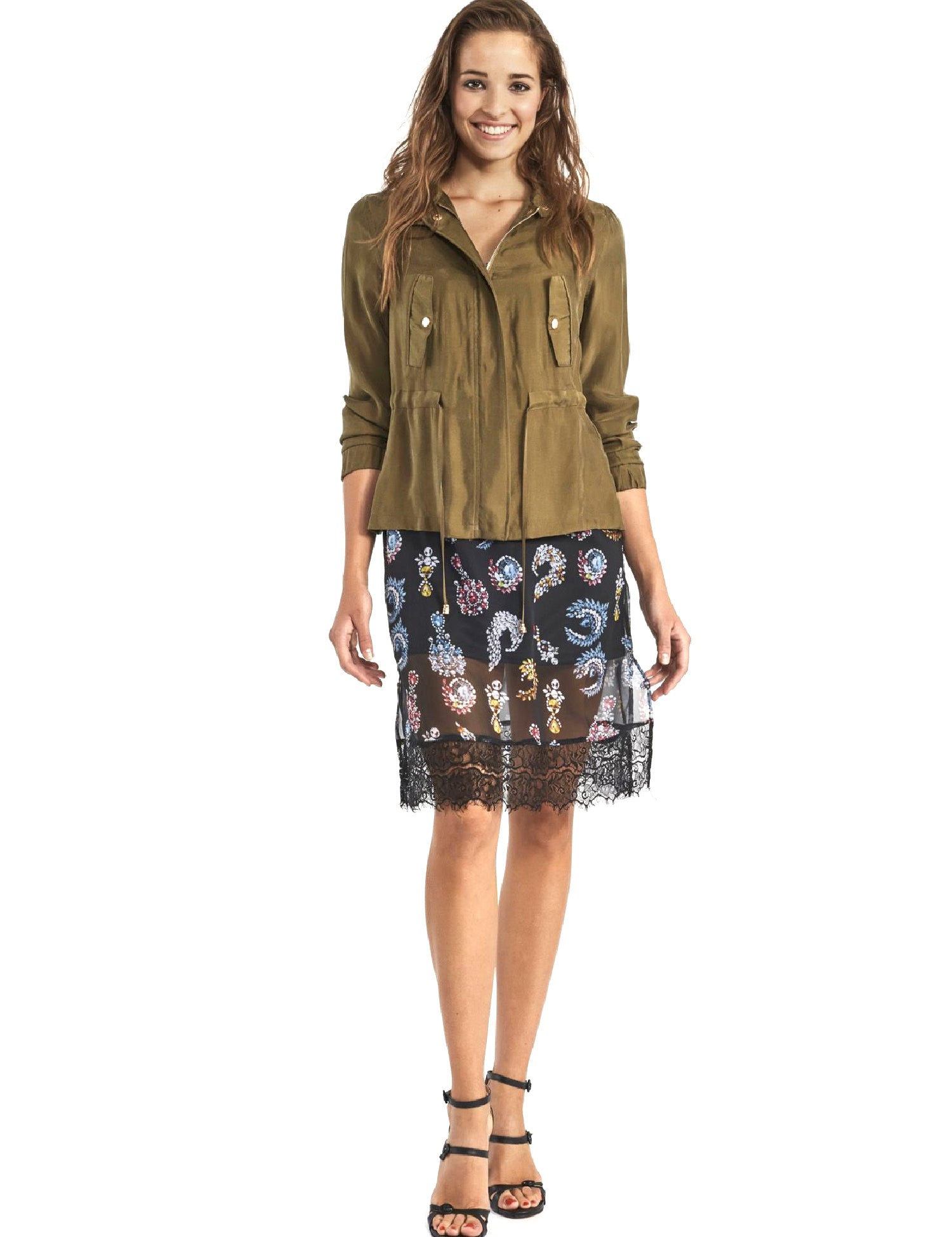 Giacche Verde Gaudi Jeans