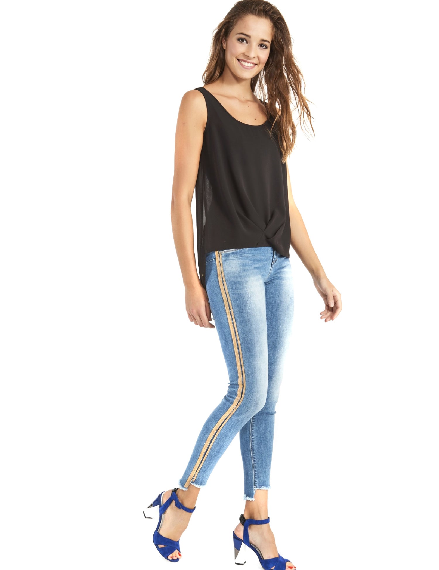 Top e canotte Nero Gaudi Jeans