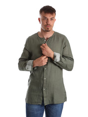 Camicie Verde Gaudi Jeans