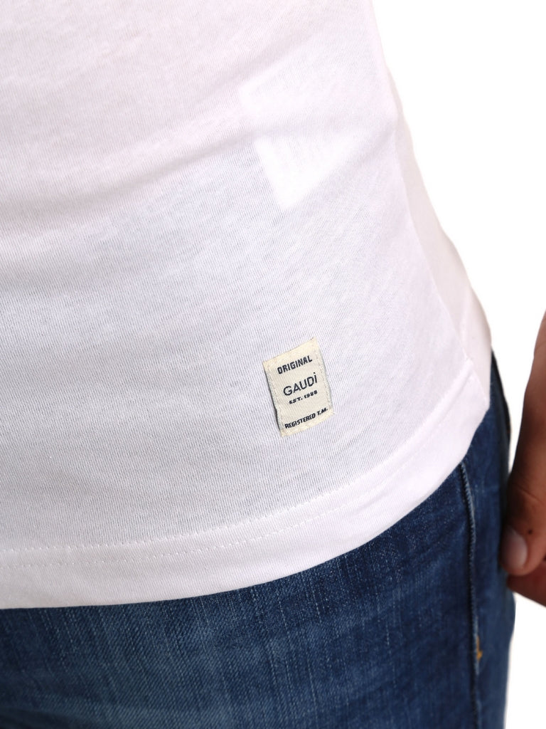 T-shirt Bianco Gaudi Jeans