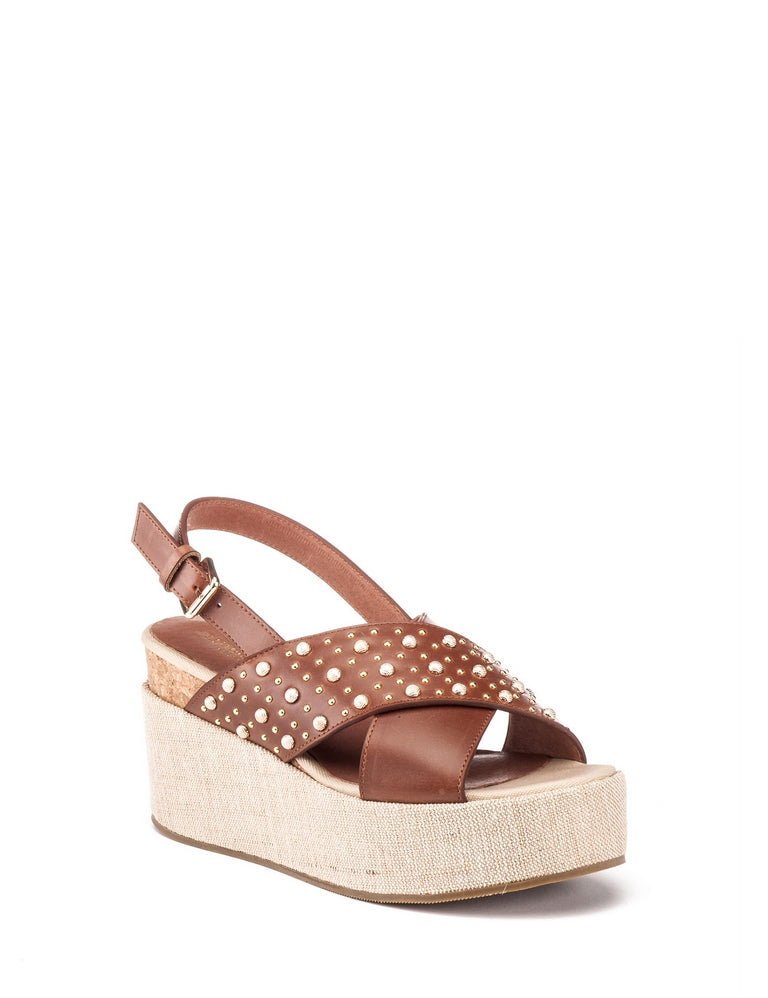 Sandali zeppa Marrone Lumberjack