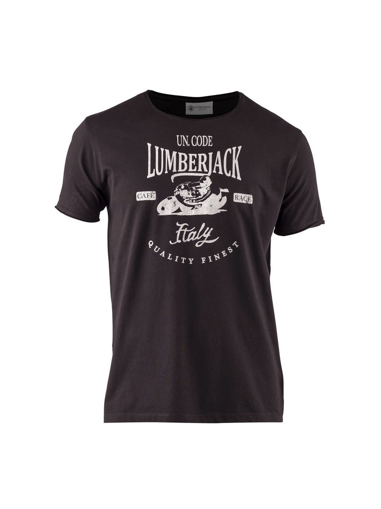 T-shirt Nero Lumberjack