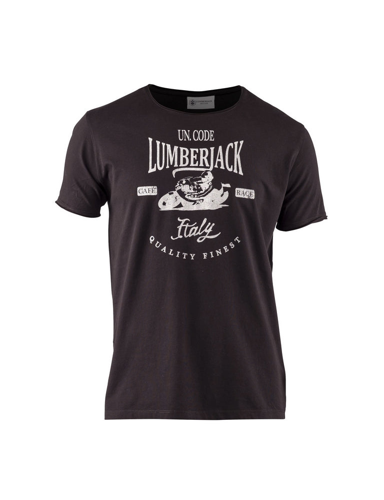 T-shirt Nero Lumberjack