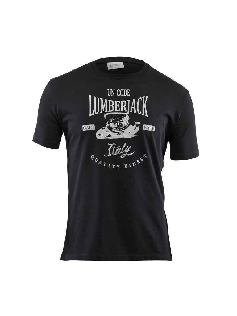 T-shirt Nero Lumberjack