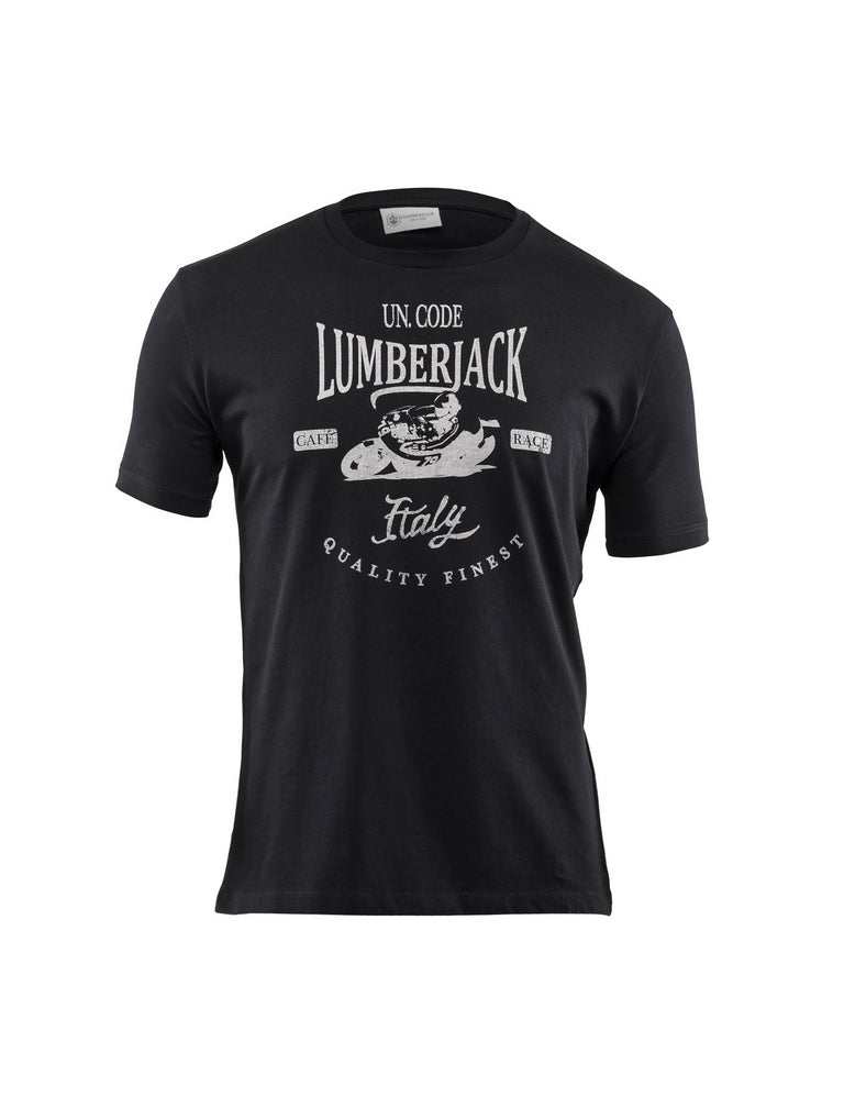 T-shirt Nero Lumberjack