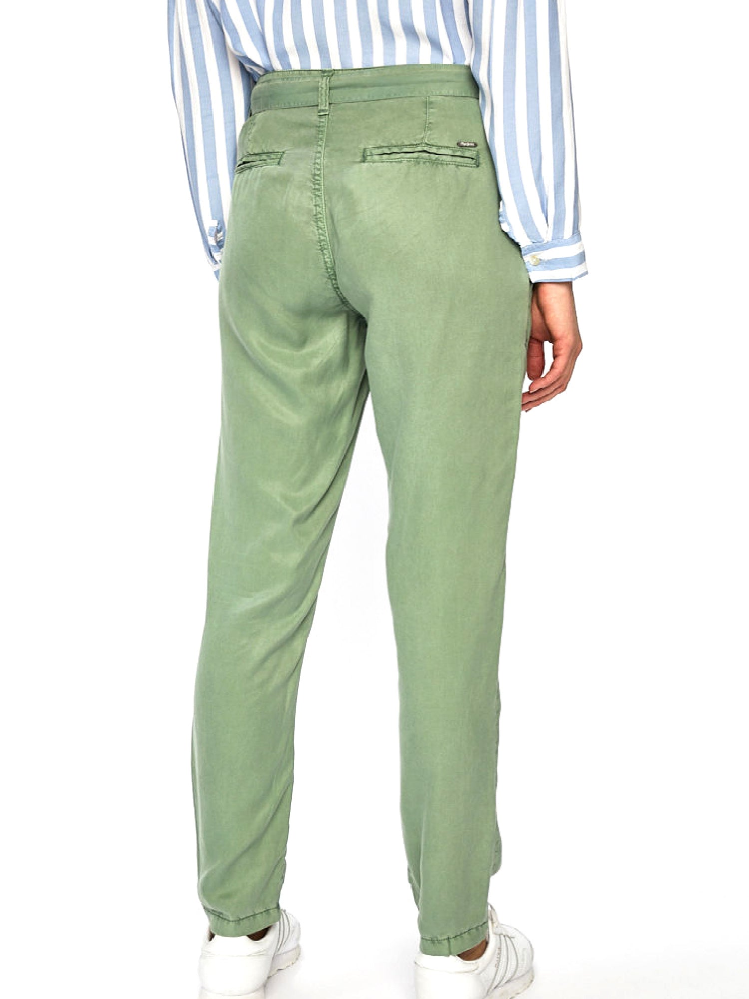 Pantaloni Verde Pepe Jeans