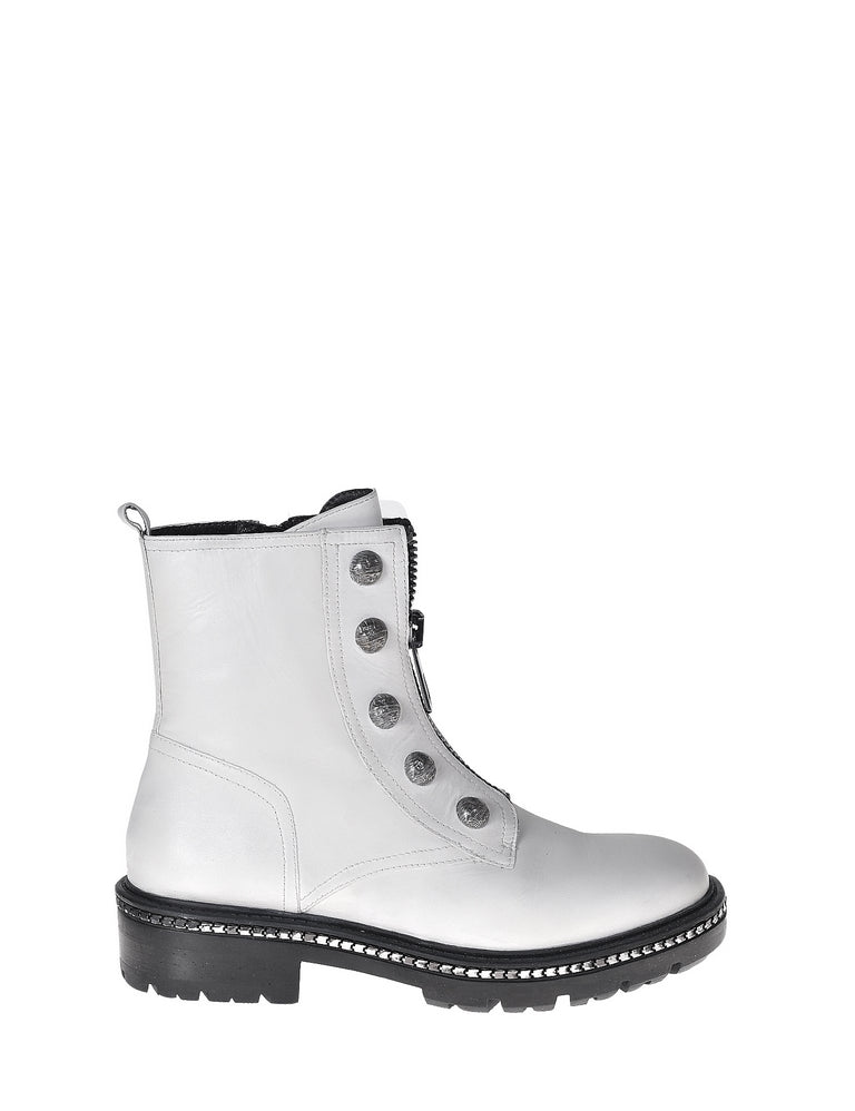 Anfibi Bianco Elvio Zanon